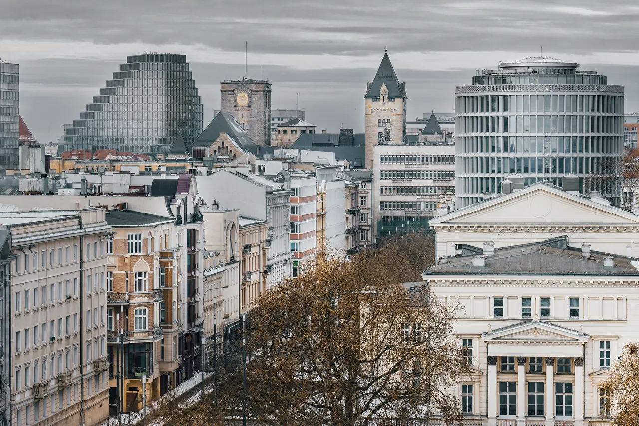 Stadtansicht Leipzig
